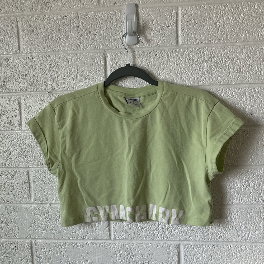 Gym Shark Fraction Crop Top